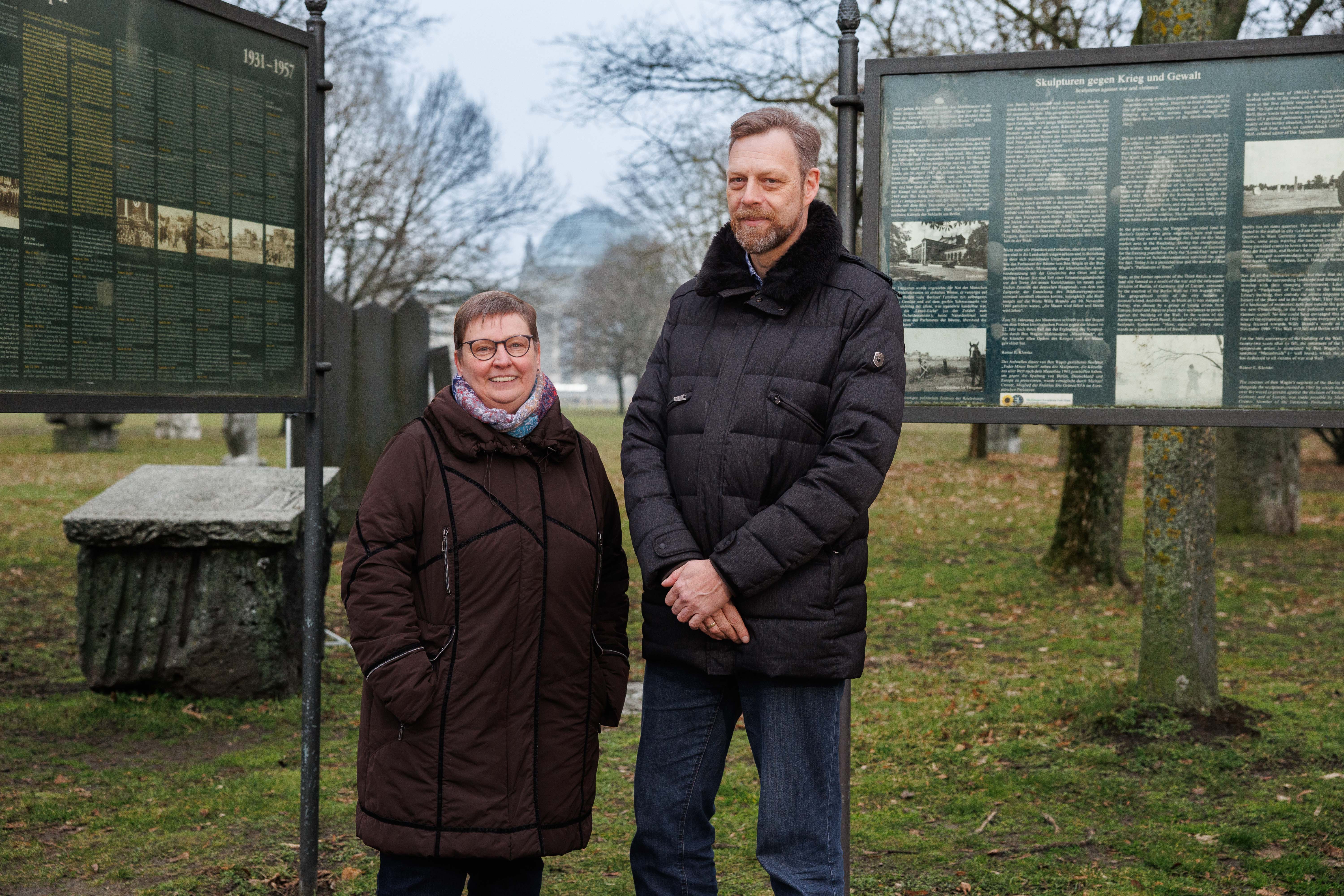 Sabine Smentek und Volker Erbe von der SPD Bellevue: „Es wird heute viel zu wenig gewürdigt, welches Risiko Otto Wels damals eingegangen ist“
