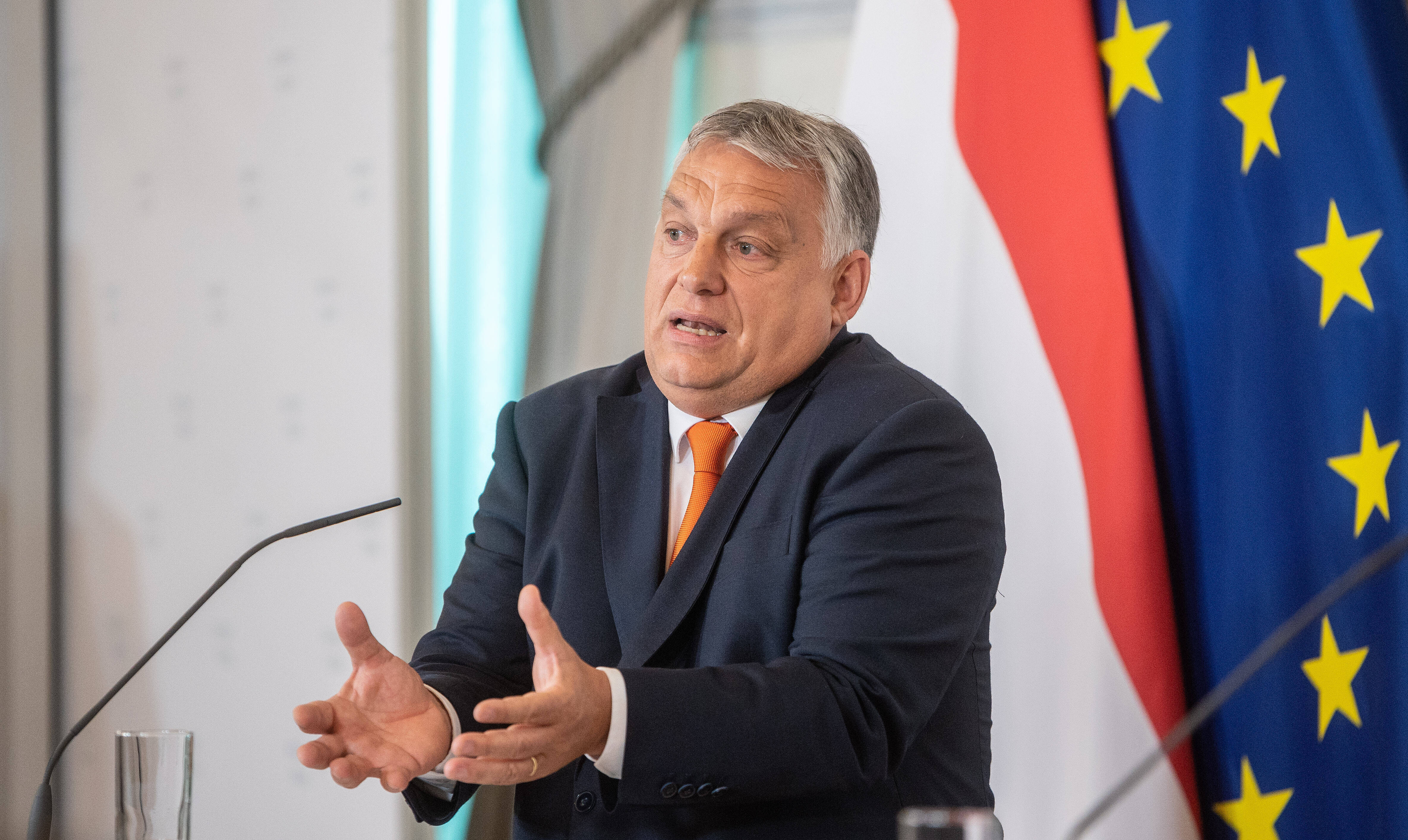 Droht ihm Ungemach? Viktor Orbán muss befürchten, dass EU-Gelder eingefroren werden.